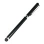 Eingabestift Kugelschreiber 2 in 1 Touchscreen Universal - Schwarz