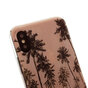 Tinystories illustrierte Palmenh&uuml;lle f&uuml;r iPhone X XS - Pink Palm Case