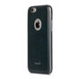 Moshi iGlaze Napa iPhone 6 6s - Schwarz Dunkelblaues Leder