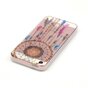 Klare Dreamcatcher iPhone 5 5s SE 2016 TPU H&uuml;lle - Braun Lila