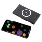 Universal Power Bank und Qi Wireless Charging Pad 10.000 mAh - Schwarz