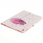 Blume rustikale Flip Cover H&uuml;lle iPad Air 3 (2019) &amp; iPad Pro 10,5 Zoll - Weiss Pink