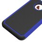 Zweiteilige Hybrid-Silikon-Kunststoffh&uuml;lle aus iPhone 7 Plus 8 Plus - Blau Schwarz