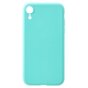 Flexible TPU H&uuml;lle Mat iPhone XR - Cyan