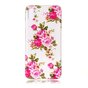 Im Dunkeln leuchten TPU Fall Rosen iPhone XR - Weiss Pink