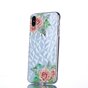 Diamantetui TPU iPhone XS Max Etui - Blumen