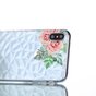 Diamantetui TPU iPhone XS Max Etui - Blumen