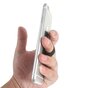 Universelles Telefon Fingerbandgurt elastisch iPhone Android - Schwarzer Gurt