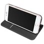 Dux Ducis Cover Booklet Case Cover mit Klappenleder Cover iPhone 7 8 - Schwarz