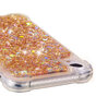 Moving Glitter Powder Schutz TPU iPhone XR H&uuml;lle - Gold H&uuml;lle