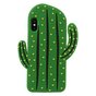 Kaktus Silikon H&uuml;lle iPhone XS Max Abdeckung - Gr&uuml;ne H&uuml;lle