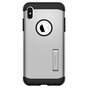 Spigen Slim Armor H&uuml;lle Kompatibel mit iPhone XS Max - Silberne H&uuml;lle