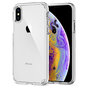 Spigen Ultra Hybrid H&uuml;lle Kompatibel mit iPhone XS transparente H&uuml;lle - Transparent