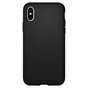 Spigen Liquid Air H&uuml;lle Kompatibel mit iPhone XS H&uuml;lle - Mattschwarz