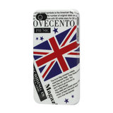 iPhone 4 / 4s Britisch Englisch Flagge Flagge Zeitungsmagazin Cover Fall Ovecento_