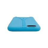 Robuste Hülle mit nachgeahmtem Reissverschluss iPhone 6 6s Blaue Silikonhülle_