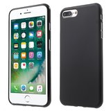 Schwarze Silikonhülle iPhone 7 Plus 8 Plus Schwarze Hülle Einfarbig_