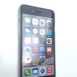 Robuste transparente Wolkenhülle iPhone 6 6s Hardcase Barcode transparenter Regen_