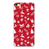 Weihnachtsetui rot iPhone 6 und 6s TPU Weihnachtsetui Red Christmas Cover_