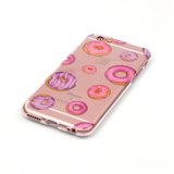 Donut Hülle transparentes TPU Kompatibel mit iPhone 6 und 6s Hülle_