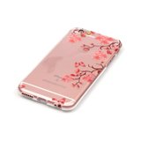Blossom TPU iPhone 6 6s Hülle Zen Cover - Transparent - Blumenzweigen_