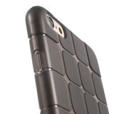 iPhone 6 6s grau karierte Hülle TPU Abdeckung zusätzlichen Schutz_