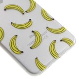 Transparente Bananen iPhone 7 Plus 8 Plus Hülle mit Bananenfruchtbezug_
