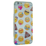 Transparentes Emoji Kompatibel mit iPhone 6 Plus 6s Plus Hülle Case Cover Smiley_