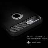 Black Carbon Armor iPhone 7 Plus 8 Plus TPU-Hülle_