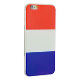 Niederländische Flagge rot weiss blau TPU Kompatibel mit iPhone 6 6s Hülle_