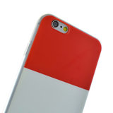 Niederländische Flagge rot weiss blau TPU Kompatibel mit iPhone 6 6s Hülle_