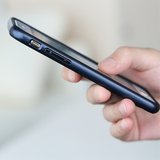 Rock Royce Serie Navy Blue Kompatibel mit iPhone 6 Plus 6s Plus Hülle - Blau - Schwarz_
