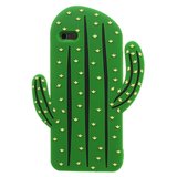 3D Kaktus Hülle Silikon iPhone 6 Plus 6s Plus - Grün_