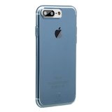 Transparente Hülle der Baseus Simple Series iPhone 7 Plus 8 Plus - Blau_