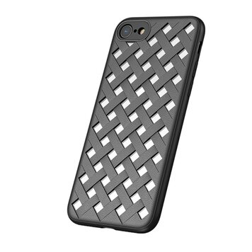 Baseus Woven TPU Case Kompatibel mit iPhone 7 8 SE 2020 SE 2022 - Schwarz Baseus Woven TPU Case Kompatibel mit iPhone 7 8 SE 2020 SE 2022 - Schwarz