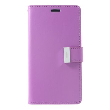 Mercury Goospery Rich Walletcase 7 Cards Kunstleder Kompatibel mit iPhone XR Hülle - Lila Mercury Goospery Rich Walletcase 7 Cards Kunstleder Kompatibel mit iPhone XR Hülle - Lila
