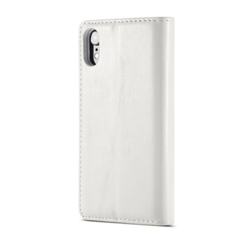 Caseme Kunstleder-Brieftasche mit Kartenhalter, Kompatibel mit iPhone XR-Hülle - Weiss Caseme Kunstleder-Brieftasche mit Kartenhalter, Kompatibel mit iPhone XR-Hülle - Weiss