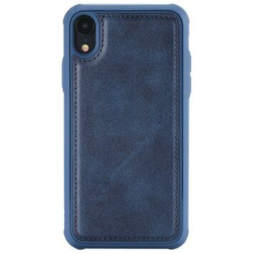 Magnetische blaue Lederhülle Kompatibel mit iPhone XR - Blau Magnetische blaue Lederhülle Kompatibel mit iPhone XR - Blau