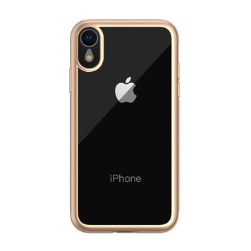 LEEU Design Gold Transparente Hülle Kompatibel mit iPhone XR - Gold LEEU Design Gold Transparente Hülle Kompatibel mit iPhone XR - Gold