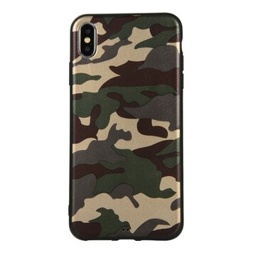 Camouflage-TPU-Camo-Armee-Hülle Kompatibel mit iPhone XS Max - Armeegrün Camouflage-TPU-Camo-Armee-Hülle Kompatibel mit iPhone XS Max - Armeegrün