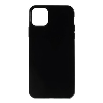 Einfache TPU-Schutzhülle für die Rückseite, Kompatibel mit iPhone 11 Pro Max - Schwarz Einfache TPU-Schutzhülle für die Rückseite, Kompatibel mit iPhone 11 Pro Max - Schwarz