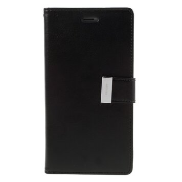 Mercury Goospery Leder Kompatibel mit iPhone 7 Plus 8 Plus Walletcase 7 Karten - Schwarz Mercury Goospery Leder Kompatibel mit iPhone 7 Plus 8 Plus Walletcase 7 Karten - Schwarz