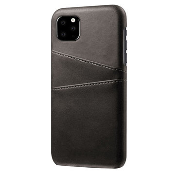 Duo Cardslot Wallet Wallet Kompatibel mit iPhone 11 Pro Hülle - Schwarzer Schutz Duo Cardslot Wallet Wallet Kompatibel mit iPhone 11 Pro Hülle - Schwarzer Schutz