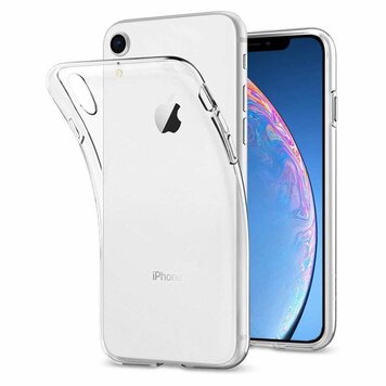 Just in Case Flexible TPU-Hülle Kompatibel mit iPhone XR - Transparent Just in Case Flexible TPU-Hülle Kompatibel mit iPhone XR - Transparent