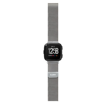 Laut Steel Loop-Uhrenarmband für Fitbit VERSA - Silberstahl Laut Steel Loop-Uhrenarmband für Fitbit VERSA - Silberstahl