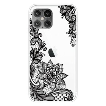 TPU-Henna-Blumenhülle Kompatibel mit iPhone 12 und iPhone 12 Pro - transparent TPU-Henna-Blumenhülle Kompatibel mit iPhone 12 und iPhone 12 Pro - transparent