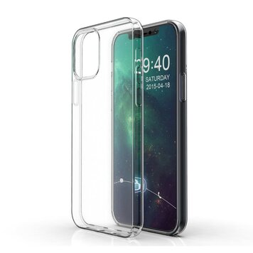 TPU-Hülle Kompatibel mit iPhone 12 und iPhone 12 Pro - transparent TPU-Hülle Kompatibel mit iPhone 12 und iPhone 12 Pro - transparent