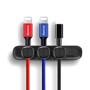 Baseus Peas Magnetischer Kabel-Organizer, Kabelclip - Schwarz Baseus Peas Magnetischer Kabel-Organizer, Kabelclip - Schwarz