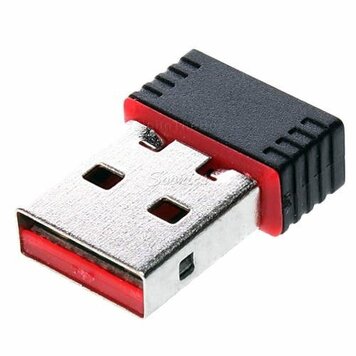 WiFi-Dongle-Stick, USB-Netzwerkadapter, kabellos, 802.11n - Schwarz WiFi-Dongle-Stick, USB-Netzwerkadapter, kabellos, 802.11n - Schwarz