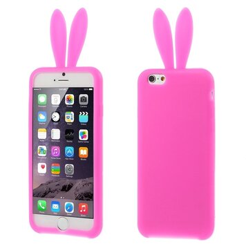 Pink Bunny Hülle Kompatibel mit iPhone 6 6s Kaninchen Silikonhülle Pink Bunny Hülle Kompatibel mit iPhone 6 6s Kaninchen Silikonhülle